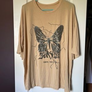 Shein Oversized Butterfly Tee